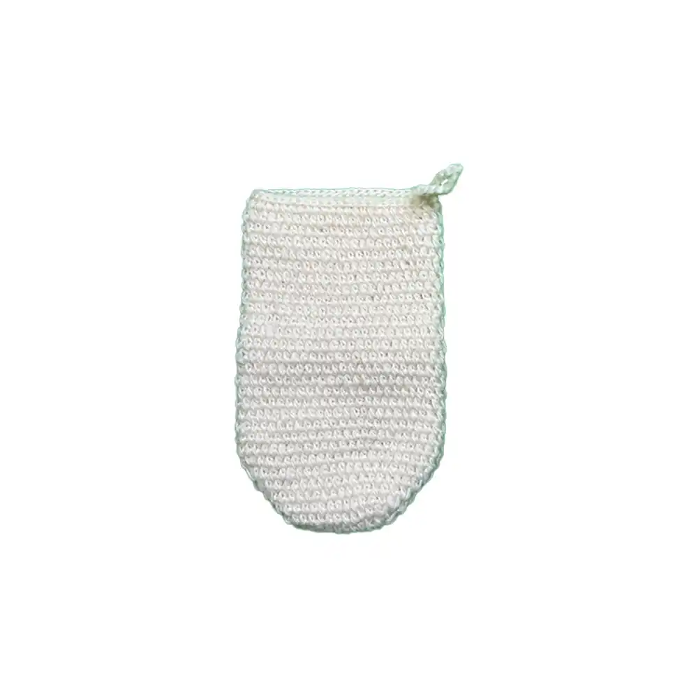 لیف پشمی دستی لیف پشمی طبیعی روزی پاک مناسب پوستهای چرب و ضخیم – محصول ارگانیک ایرانی