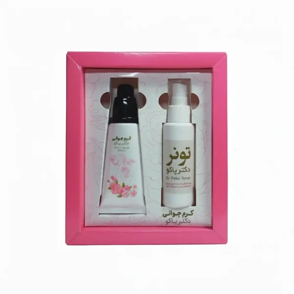 پکیج کرم جوانی روزی پاک ضد لک و ضد چروک طبیعی