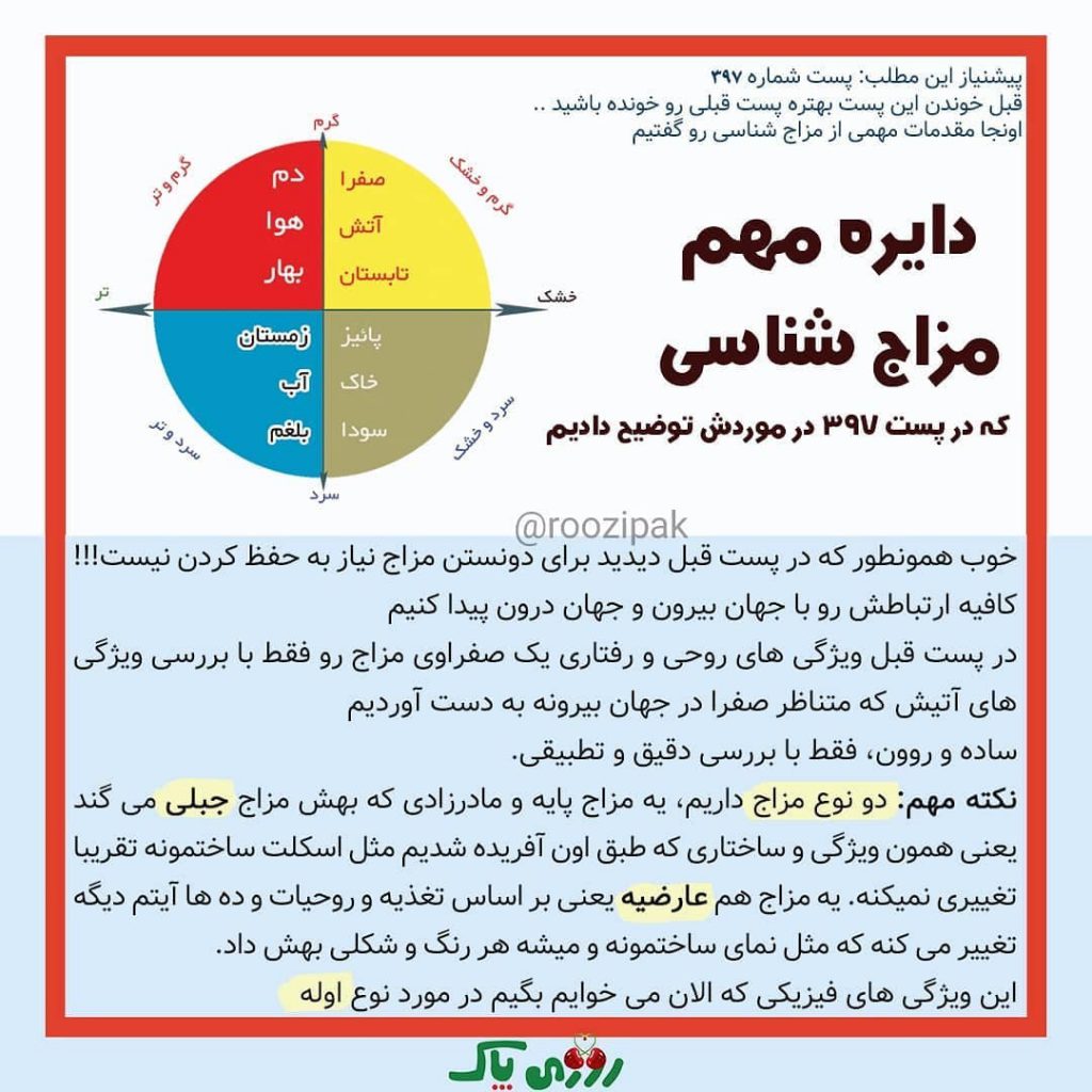 مزاج جبلی