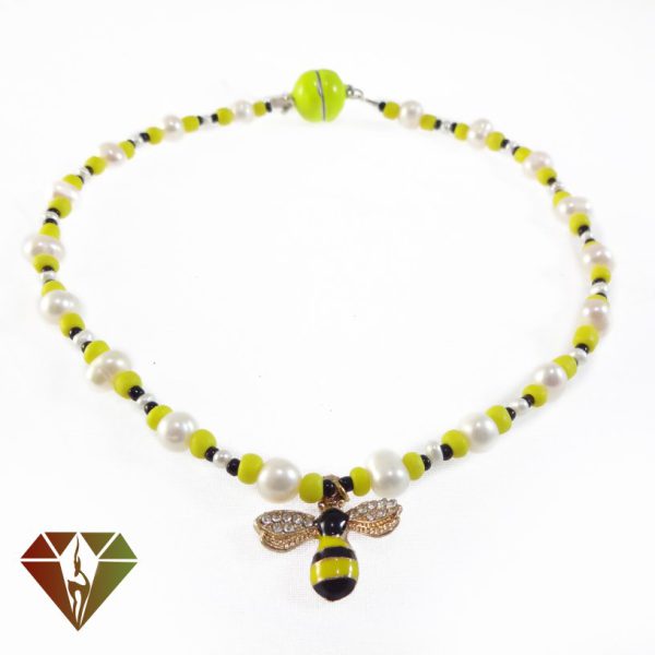 گردنبند مروارید زنبوری