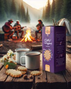 بیسکویت سالم زعفرانی | روزی پاک کوچک