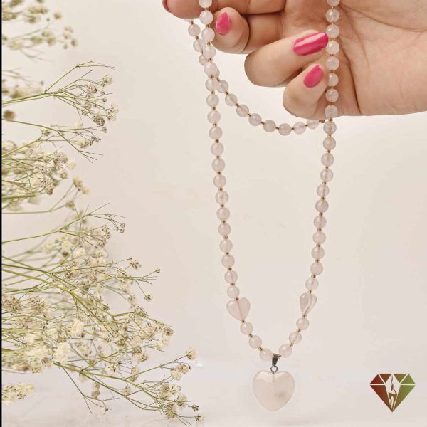 گردنبند رزکوارتز