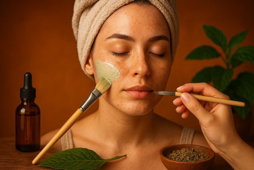 درمان لک پوست به روش طبیعی