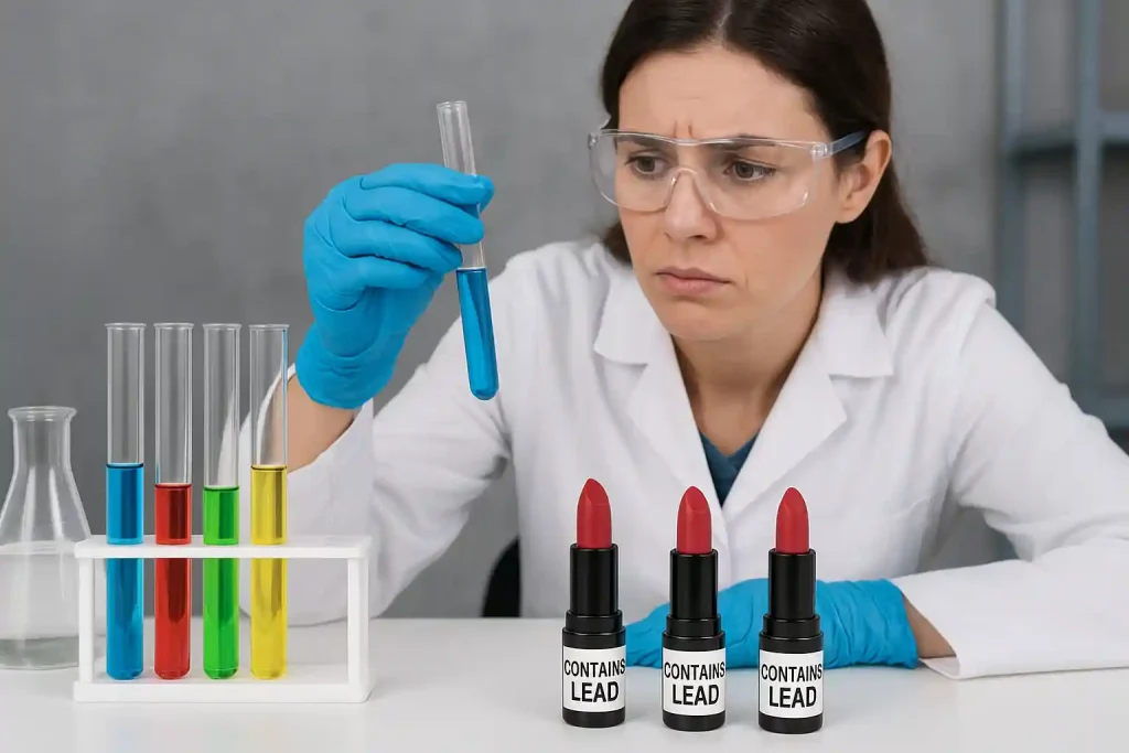 سرب رژ لب خطرناک است و مصرف آن می‌تواند باعث مشکلات جدی سلامتی شود