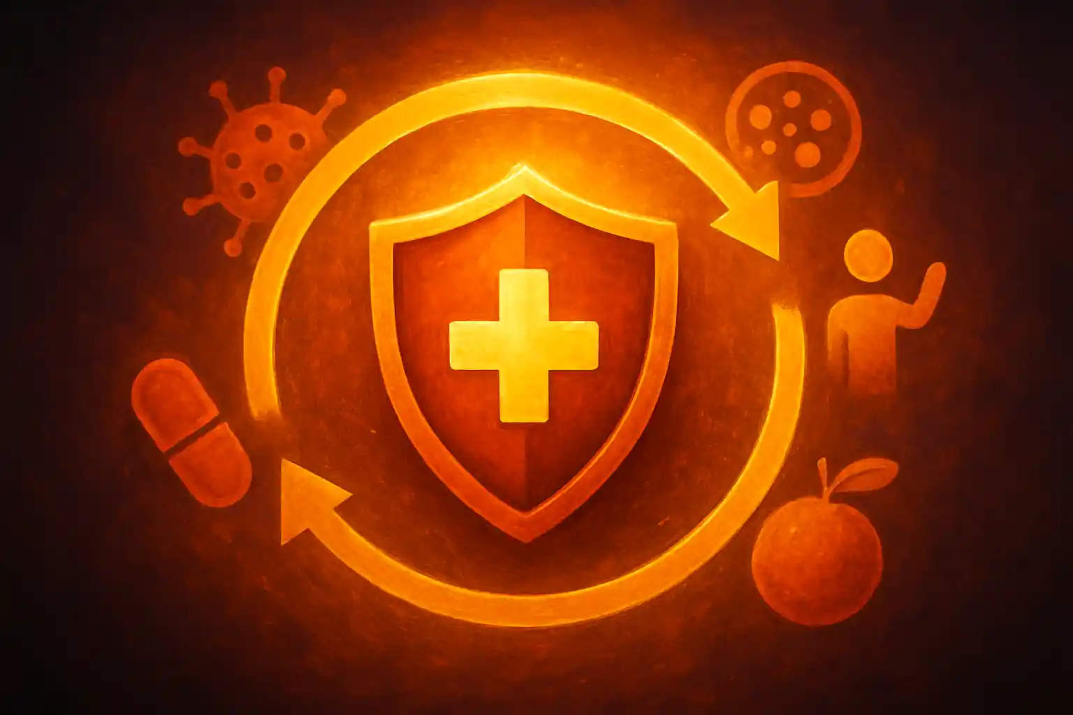 سبک زندگی سالم شامل خواب کافی و مصرف غذای طبیعی برای تقویت سیستم ایمنی بدن در طب سنتی