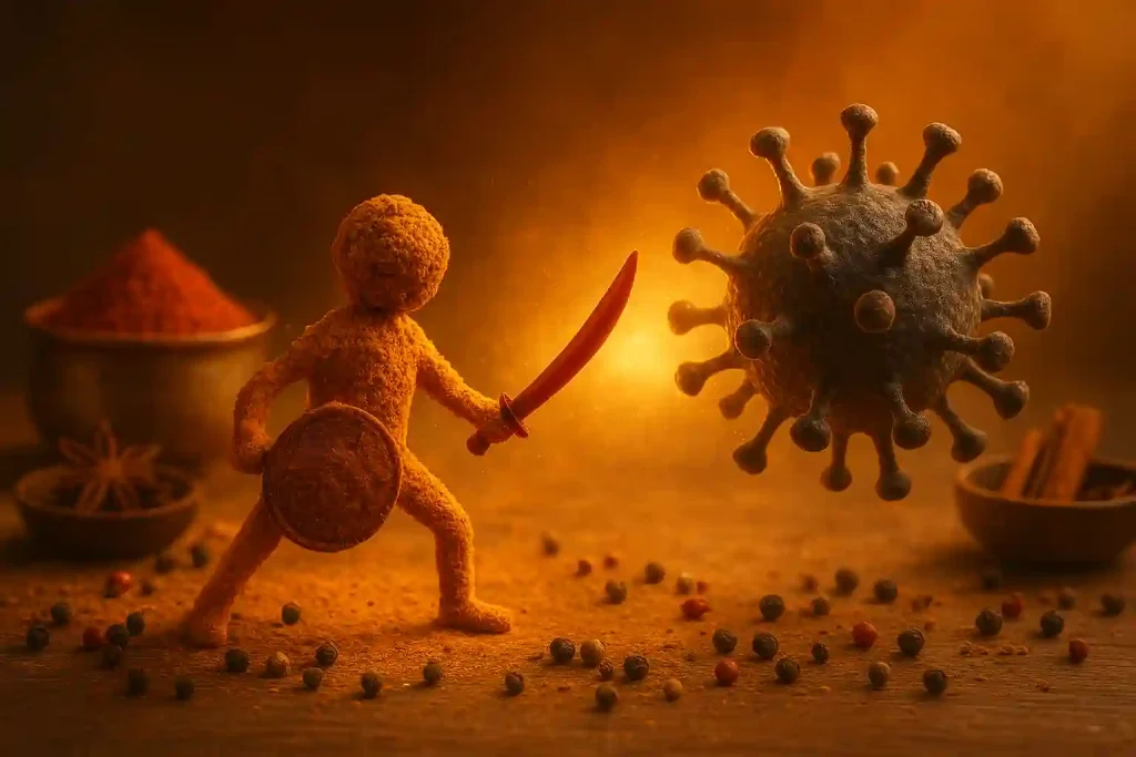 پاکسازی بدن از عفونت در طب سنتی با ترکیبات گیاهی گرم‌مزاج